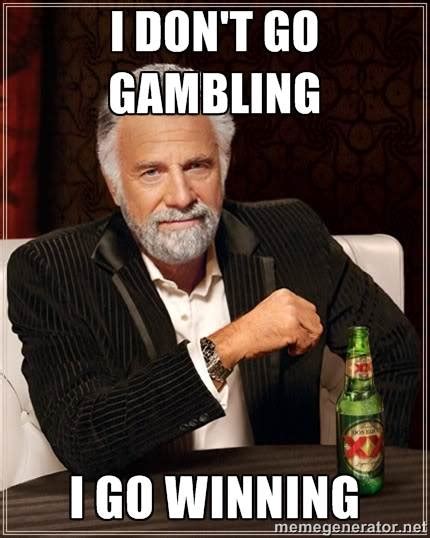 funny gambling memes